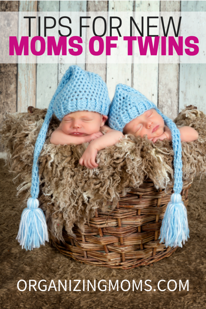 Tips and tricks for being a happy mom to twins. Great tips for new twin moms.
