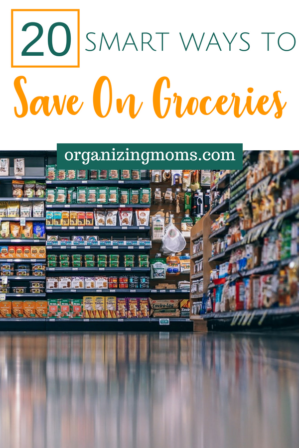 How to save money on food and groceries. Ideas and tips for spending less and buying smarter at the grocery stores. Food is always a huge part of everyone's budget, and it's also pretty easy to reduce. Lower your food expenses so you can save or pay off debt. #budget #saving #groceries #frugal