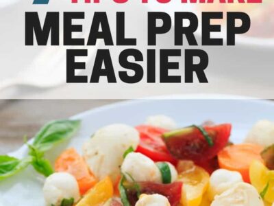 Make meal prep easy with these tips and hacks. Save hours this week, and feed your family food they will love (and eat!). by Organizing Moms.