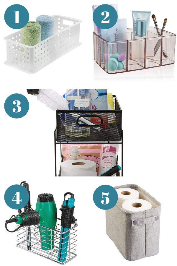 Perfect Bathroom Organizer Baskets to Tidy Your Space - Organizing Moms