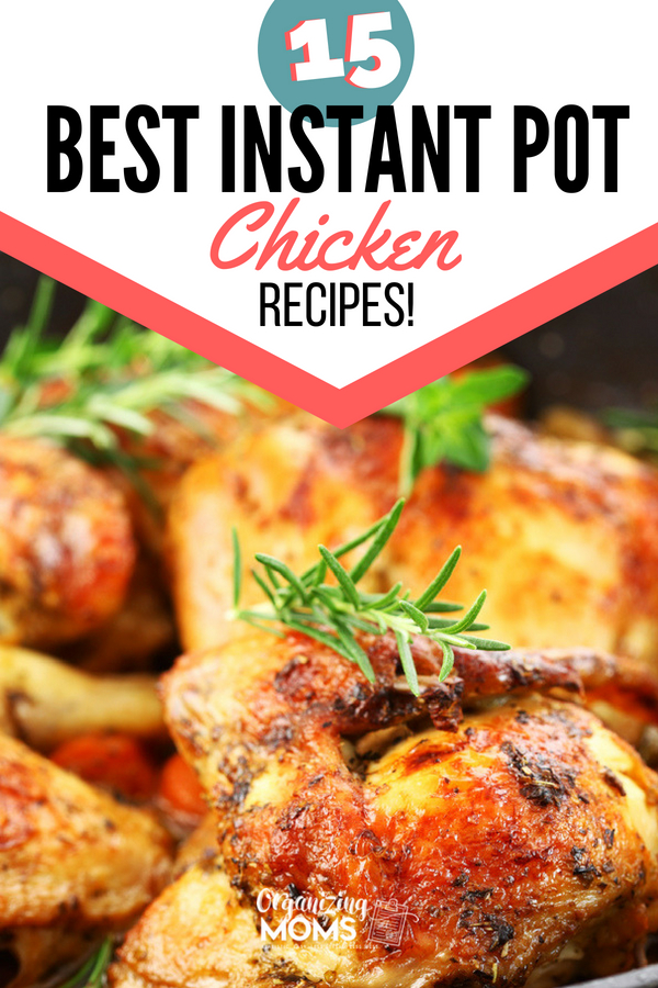 Chicken Instant Pot recipes that are perfect for weeknight dinners. || instant pot | chicken instant pot recipes frozen | chicken instant pot recipes healthy | chicken instant pot recipes simple | meal prep | electric pressure cooker | easy chicken instant pot recipes #chicken #instantpot #weeknightdinners