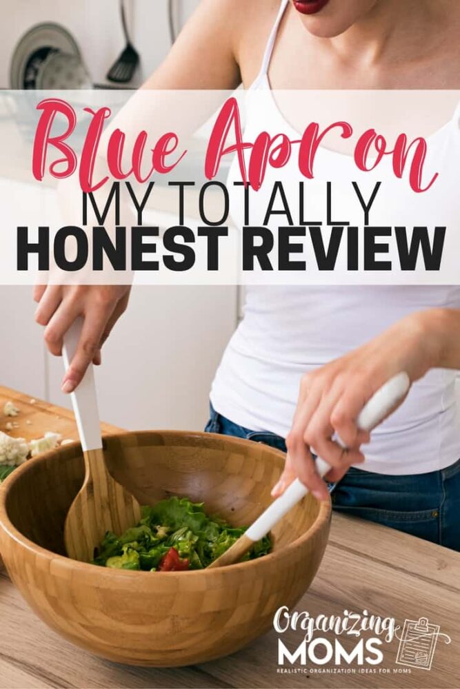 A totally honest review of Blue Apron. What our family thought about the Blue Apron meal delivery service.