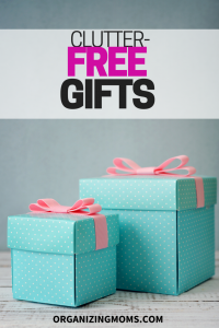 Clutter Free Gift Ideas for All Occasions