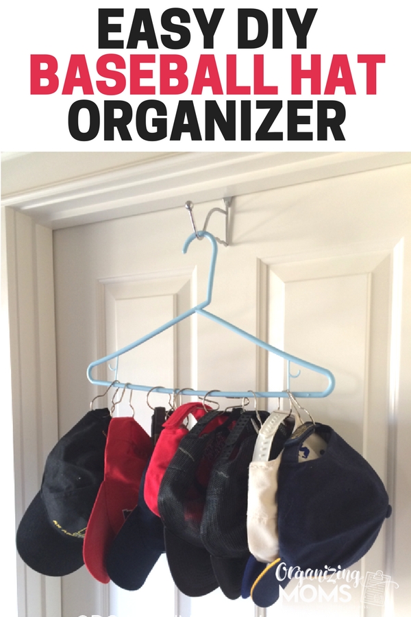 Diy baseball hat discount storage