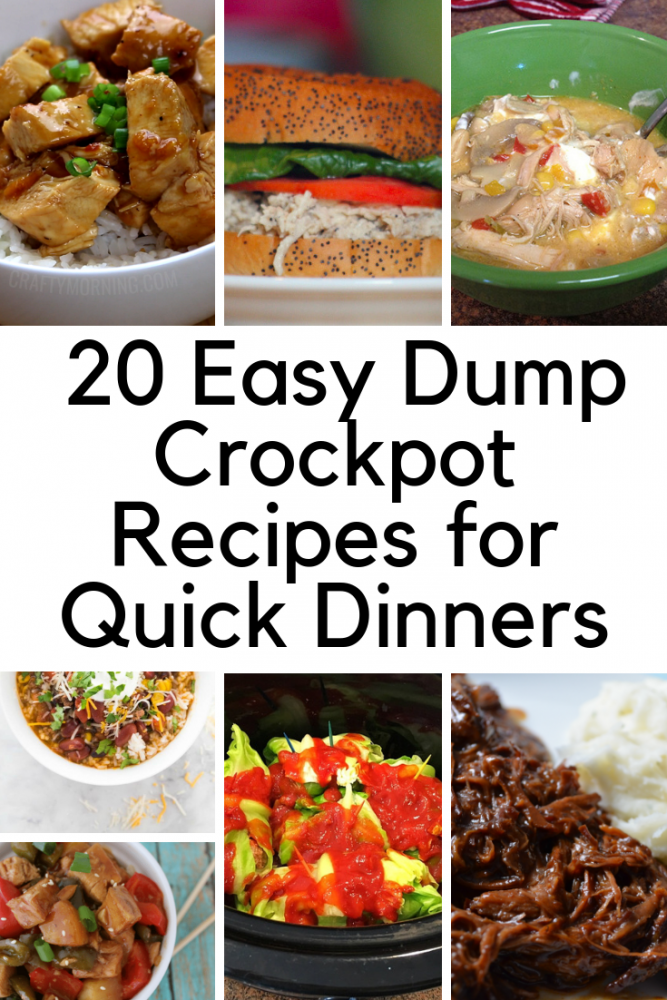 CROCK-POT DUMP & GO MEALS 