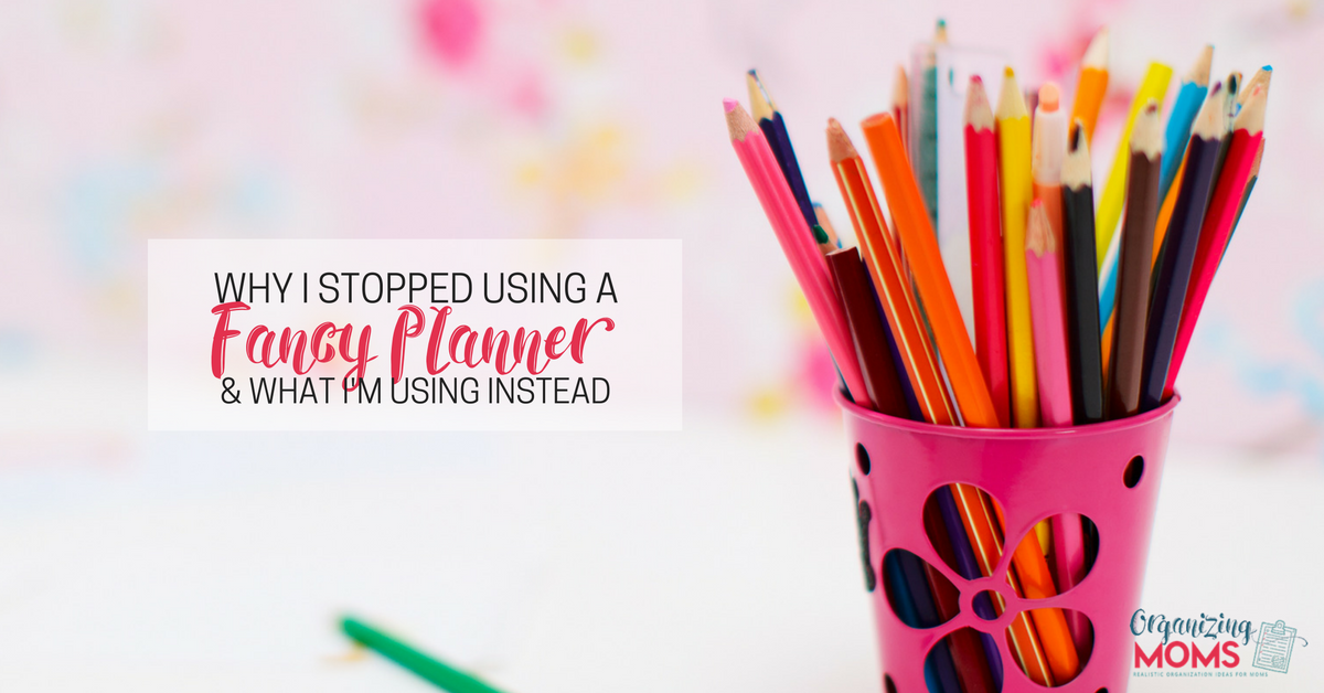 Why I Stopped Using a Fancy Planner & What I'm Using Instead