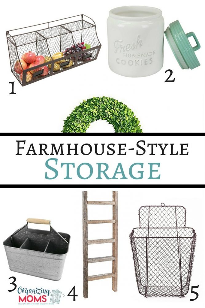 Farmhouse Style Organization and Storage Solutions - Artful Homemaking