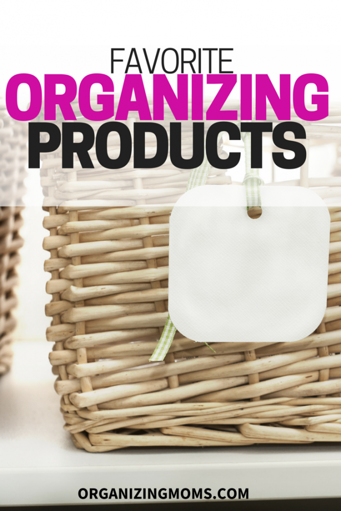 Favorite organizing products that get the job done! After a big declutter, these products helped me organize our home.