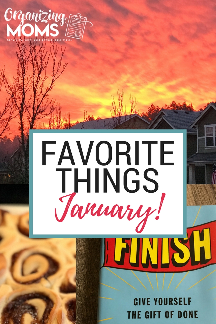 Favorite Things for January.