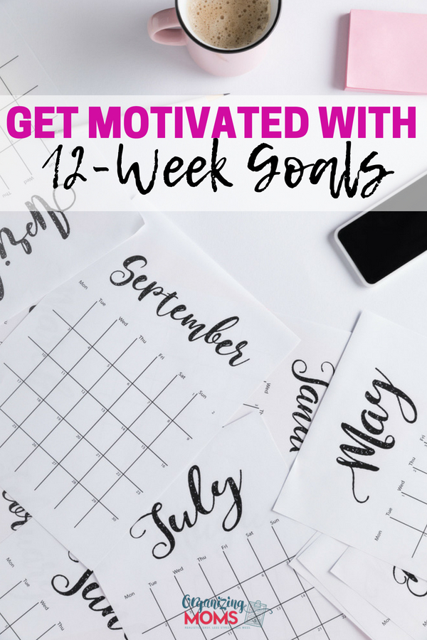 Goal Setting With A 12 Week Year Organizing Moms