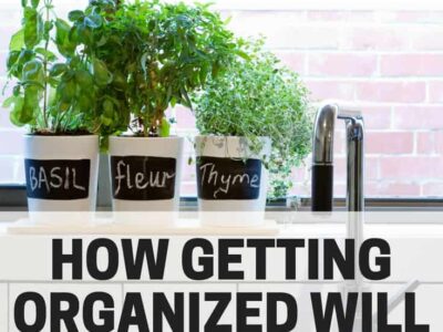 Getting organized and saving money work together to get you the maximum results. See how getting organized will save you money.