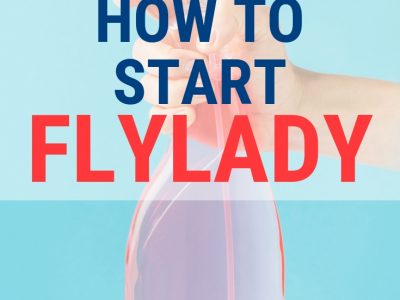 How to start cleaning and decluttering your home using the Flylady system. Tips and tricks for making the most of this effective home management program.