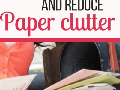 How to declutter and get rid of junk mail. Stop unsolicited mail by opting out of all junk mail offers. | declutter paper | stop junk mail | junk mail opt out | paper organization | declutter paper