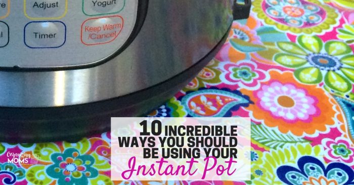 Take maximum advantage of your Instant Pot. 10 incredible ways you should be using your Instant Pot.