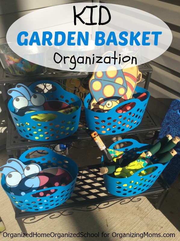How to create a garden basket for your children.
