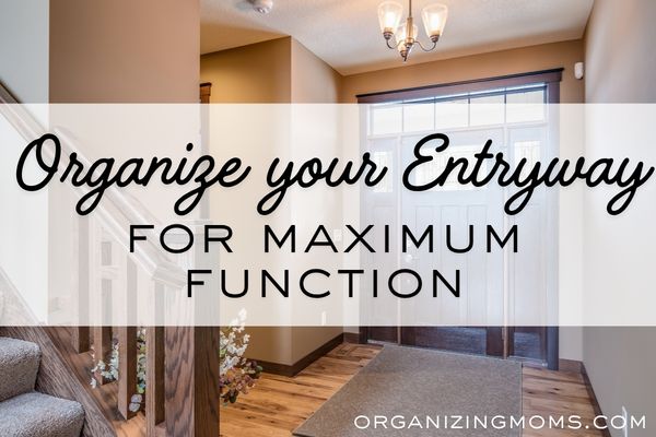 organize your entryway