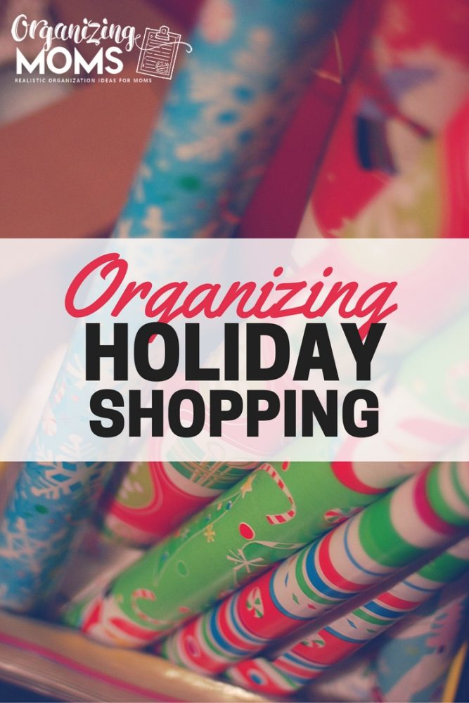 Get your holiday shopping done fast! Check out this game plan for organizing Christmas shopping.