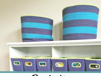 Realistic playroom organization ideas that are easy to implement and maintain. Simplify the organizing toys with these totally do-able tips.