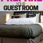 Get your guest room ready for company. Some easy things you can do, and steps to take, to get your home company-ready.