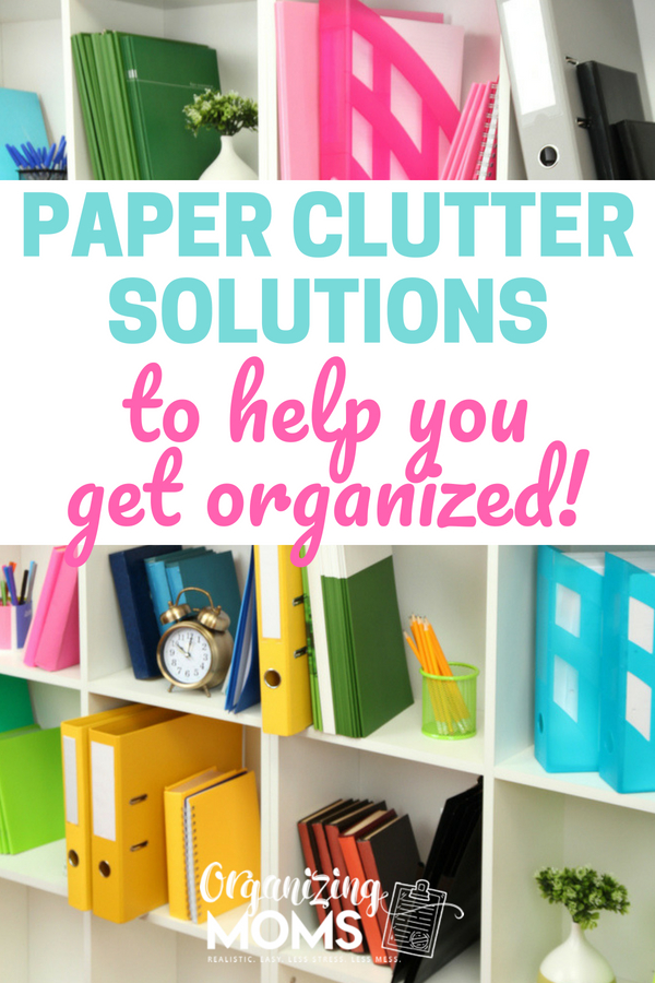 Organize your papers with these paper clutter solutions! || organize | paper organization | organizing with binders | declutter and organize | time management | planner | organizing | #paperorganization #organize #declutter 