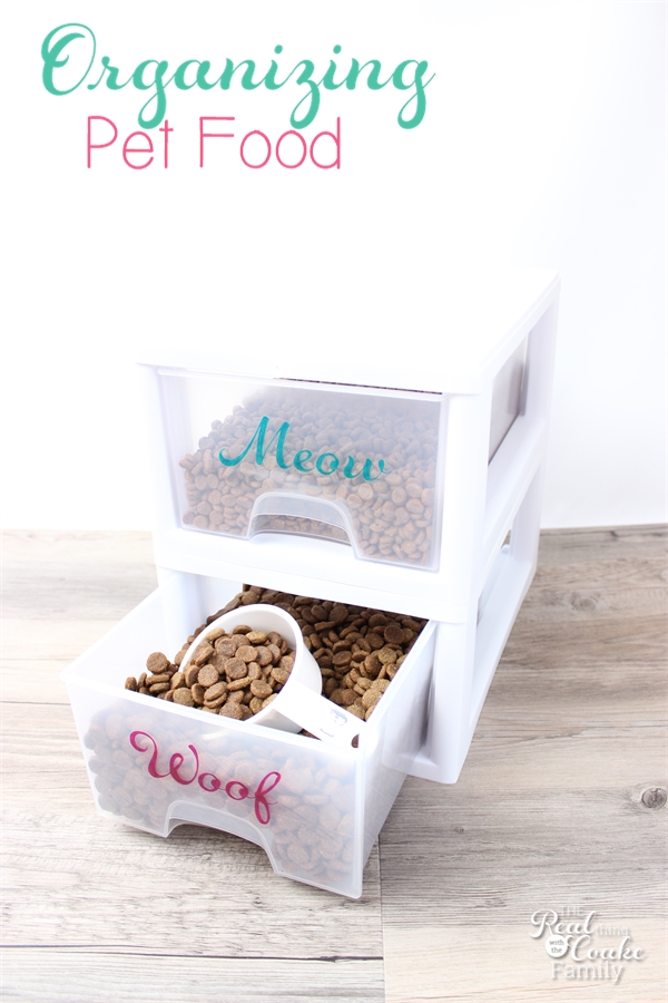 DIY Dog Food Station with Storage - Addicted 2 DIY