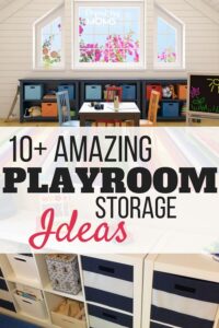 Easy Playroom Storage Ideas That'll Save Your Sanity - Organizing Moms