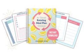 Simplify Your Life with a Rotating Meal Plan - Organizing Moms