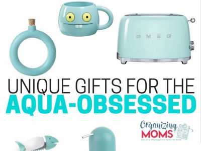 For the love of aqua. Unique gifts for the aqua obsessed.