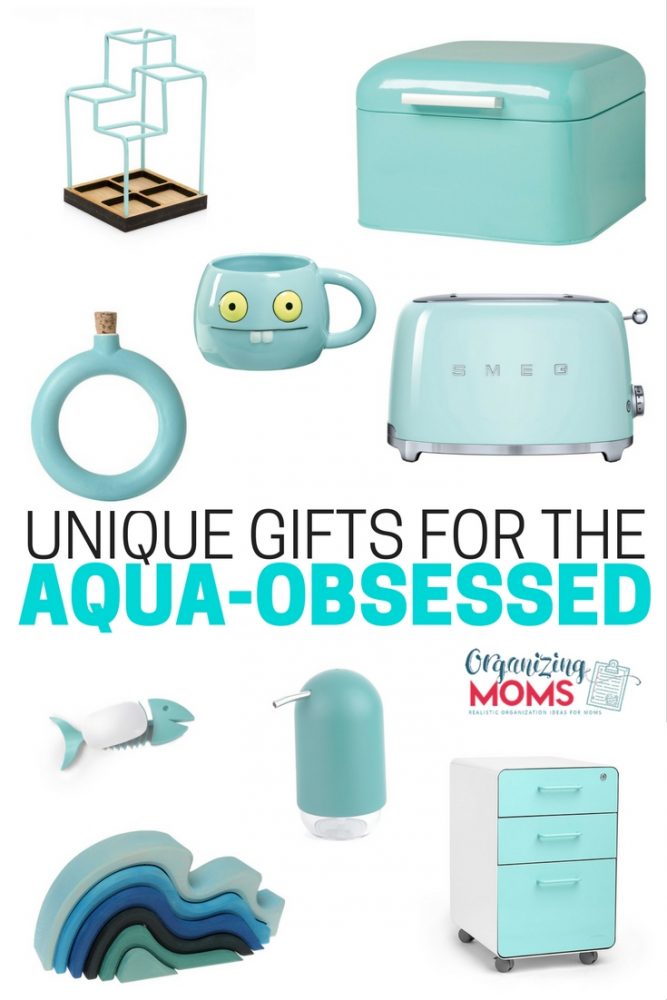 For the love of aqua. Unique gifts for the aqua obsessed.