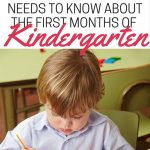 What every parent needs to know about the first months of kindergarten