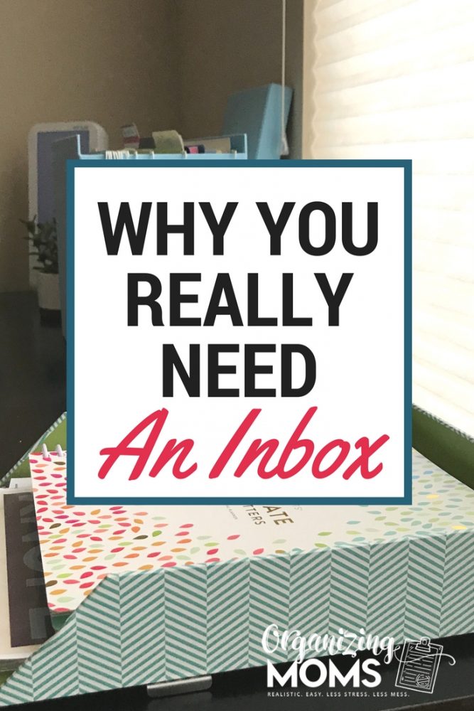 Why you really need an inbox. Blue striped inbox.