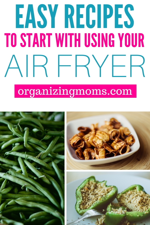 Quick and easy recipes you can try when you get your new air fryer. Healthy, delicious air fryer recipes for the air fryer beginner.