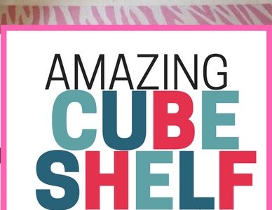 Amazing ways to use cube shelf storage. Tips and ideas for using cube shelves to organize all the things.