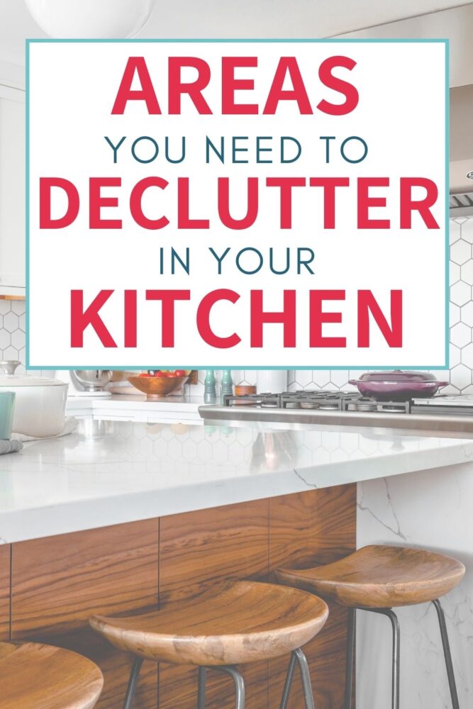 20 Things to Declutter from the Kitchen - Clean and Scentsible