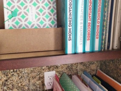 Using binders for organization can simplify your paper filing systems.