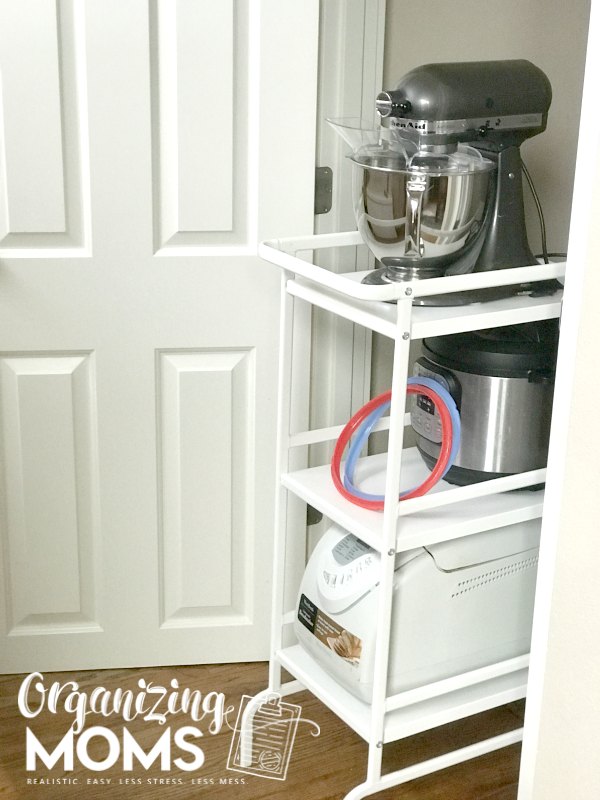 Stand Mixer Storage Ideas - Declutter in Minutes