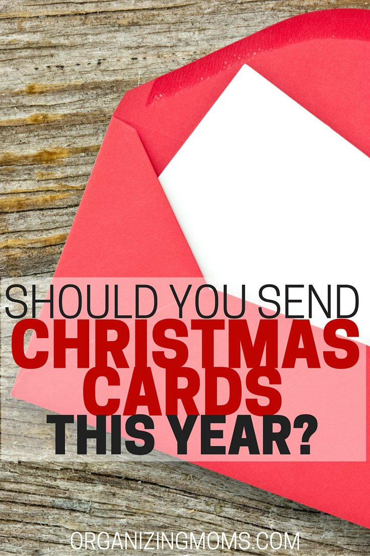 The Christmas Card Dilemma. Should you send Christmas cards this year?