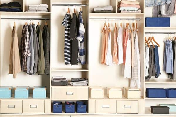 Closet Organization Ideas Examples of closets with capsule wardrobes.