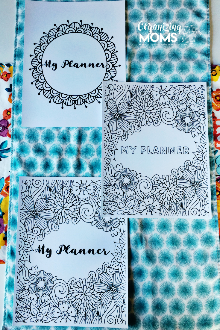 Get Organized in May with Our Free Printable Coloring Planner Sheets