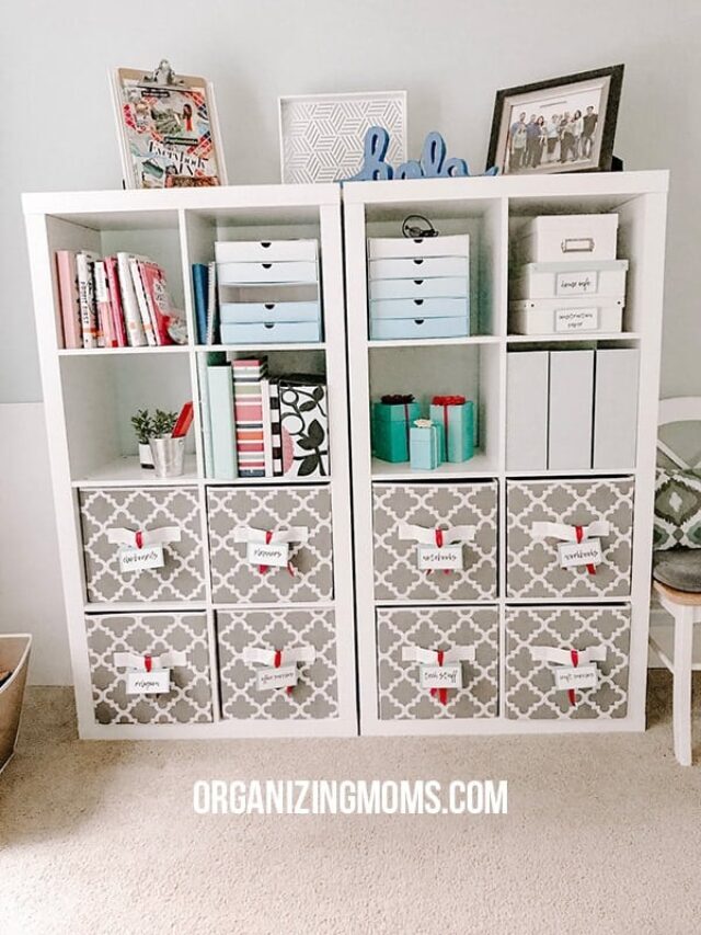 Simple Ways To Organize It All With Fabric Storage Cubes Story