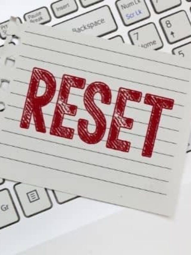 How to Do A Reset Week After Christmas Story