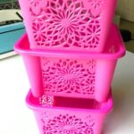 Adorable patterned storage baskets on the cheap
