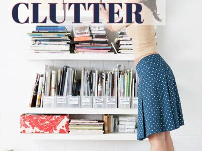 how to start clearing clutter