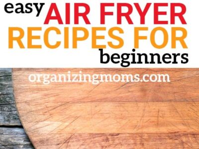 Easy beginner recipes for your air fryer. Get used to using your air fryer while trying out these delicious, healthy recipes!