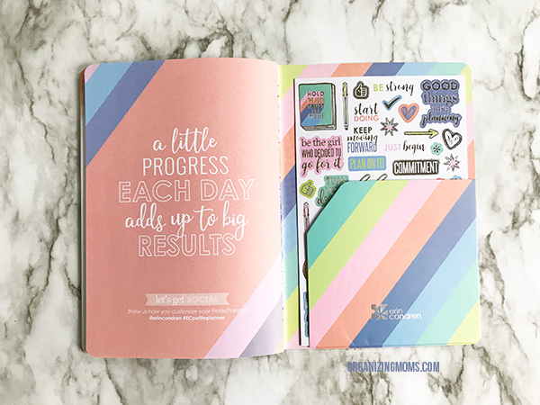 erin condren petite planner stickers