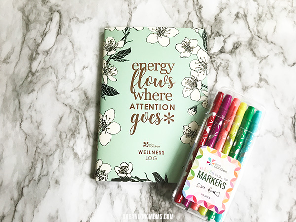 erin condren petiteplanner wellness log