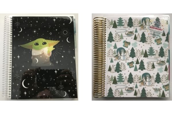 erin condren star wars planner review two grogu planner covers