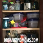 How to organize your food storage containers.