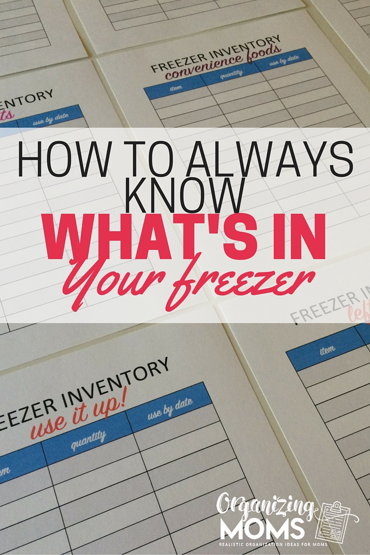 How to Organize a Deep Freezer - Organizing Moms