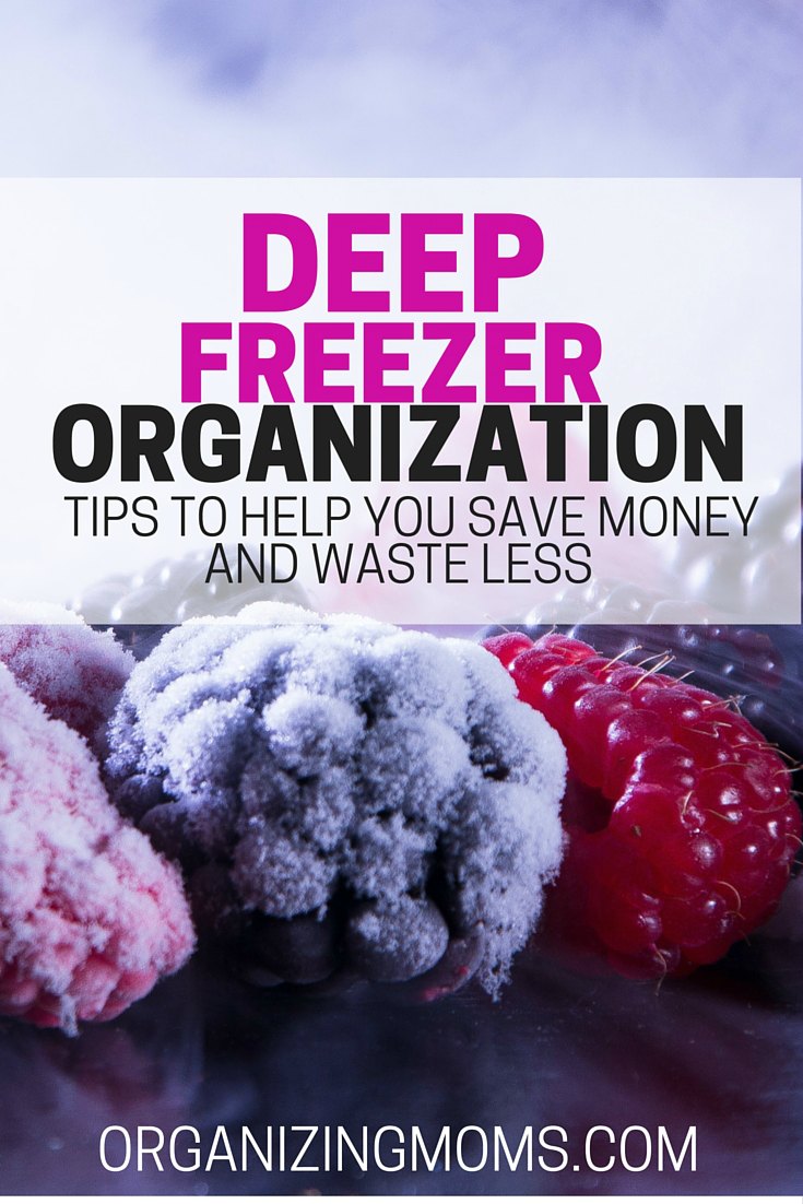 Deep freezer organization - step-by-step instructions that will help you clean our your deep freeze, get it organized, and save money on food.